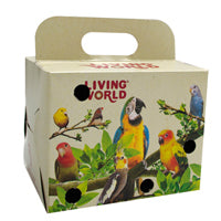 Living World Bird Carrier Cardboard Box