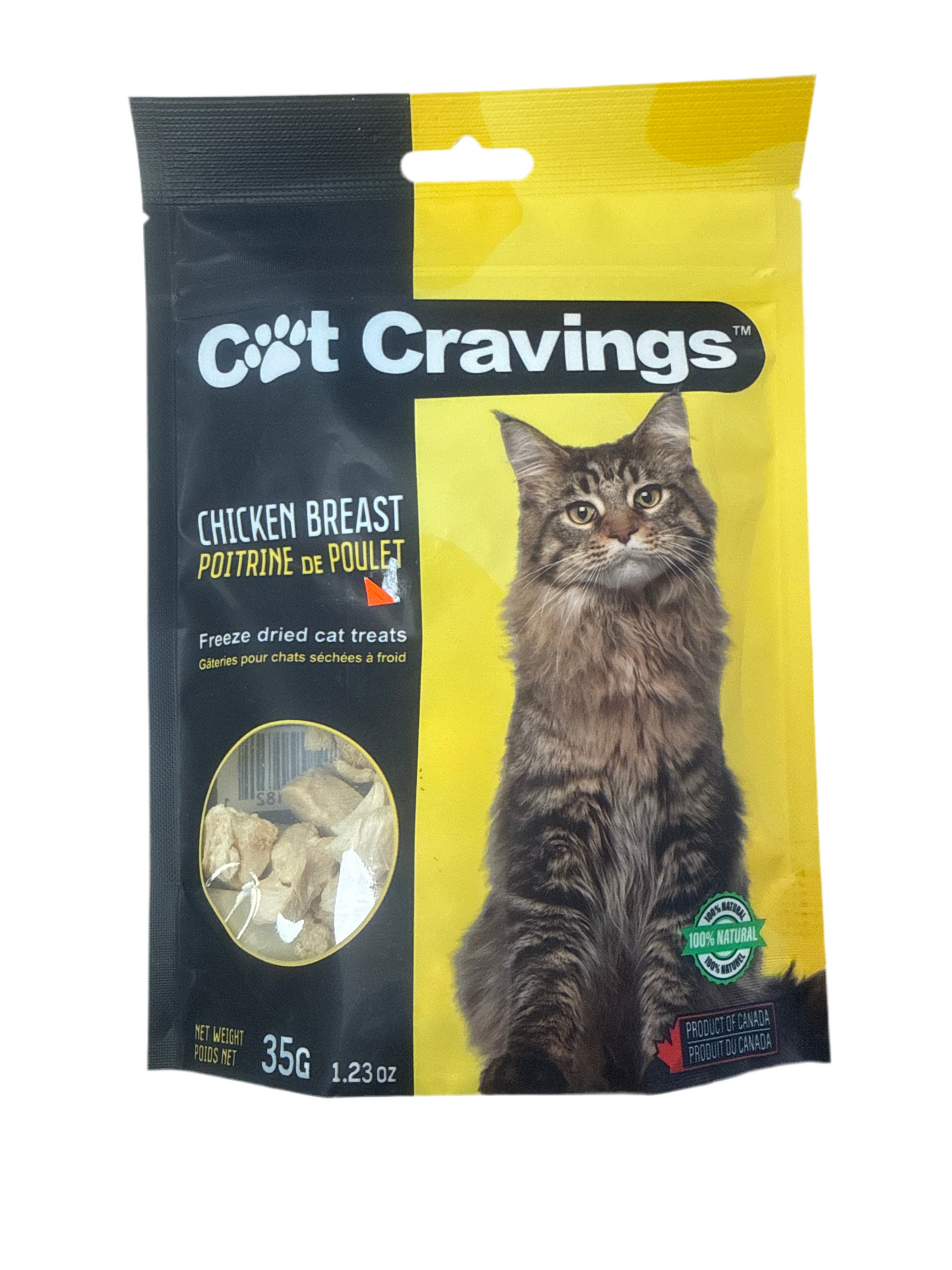 Cat cravings - all natural Chicken breast cat treats at Harmony Pet Supplies Scarborough 