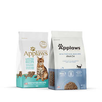 APPLAWS Cat Dry Kibble - Grain & Potato Free WhiteFish Recipe