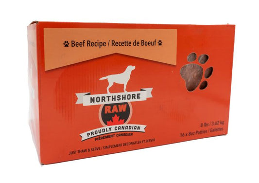 Northshore Raw Beef Recipe Dog