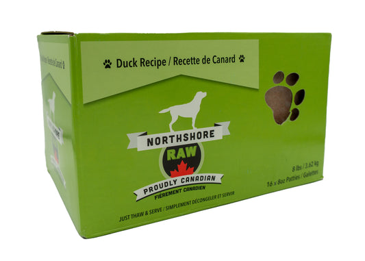 Northshore Raw Duck Recipe Dog