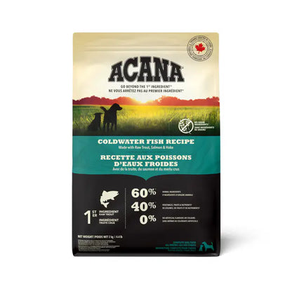 Acana Coldwater Fish Dog Food - at Harmony Pet Supplies, Scarborough