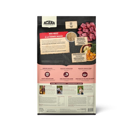 Acana Classics -  Red Meat Recipe - Dog Back