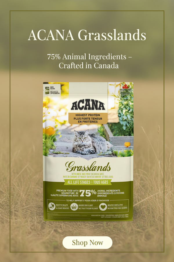 Acana Grasslands Cat Food Promo