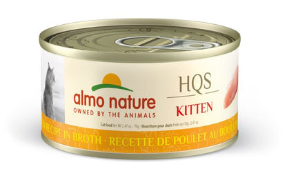 Almo Nature - HQS Kitten Chicken Recipe in Broth