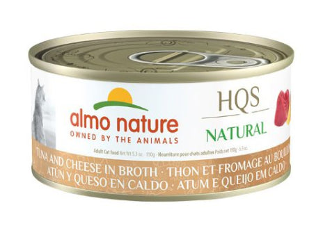 Almo Nature - HQS Natural Tuna and Cheese in Broth