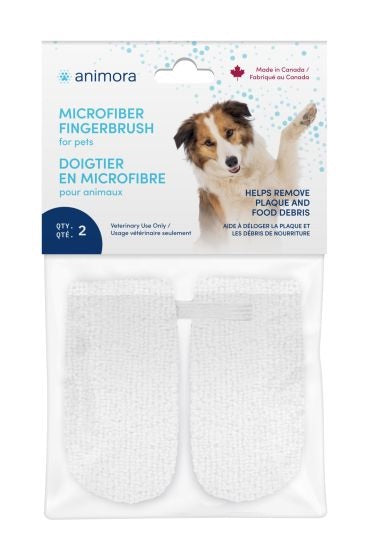Animora Microfiber Fingerbrush Front