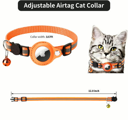 Pet AirTag Holder Collar – Anti-Loss for Cats & Dogs Harmony Pet Supplies Scarborough