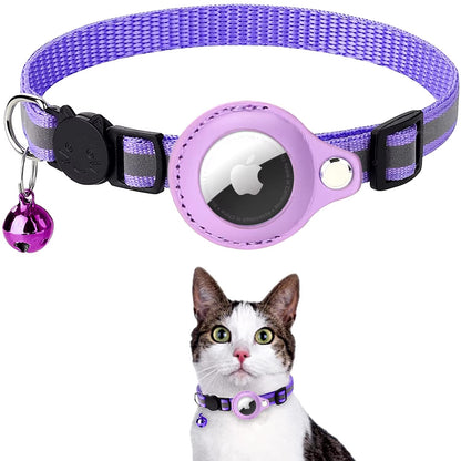 Pet AirTag Holder Collar – Anti-Loss for Cats & Dogs Harmony Pet Supplies Scarborough