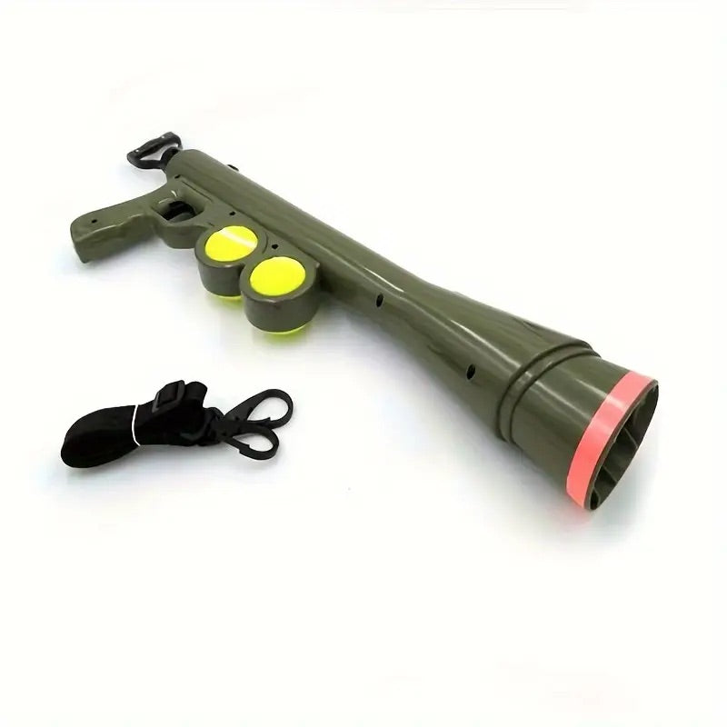 Interactive Dog Toy – Ball Launcher with Tennis Ball Harmony Pet Supplies Scarborough