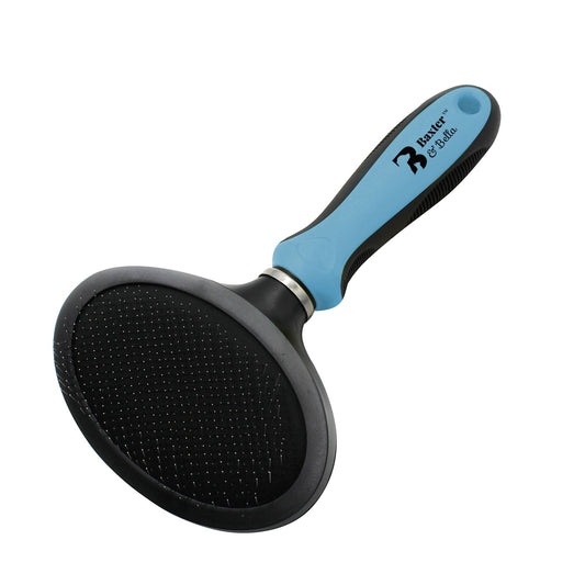 Baxter & Bella - Oval Slicker Brush - Dog Front
