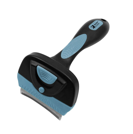 Baxter & Bella - Self Cleaning Curved De-Shedder - Dog Front
