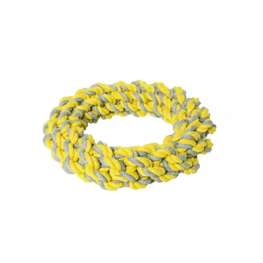 BeOneBreedRopeRing-DogToy Front