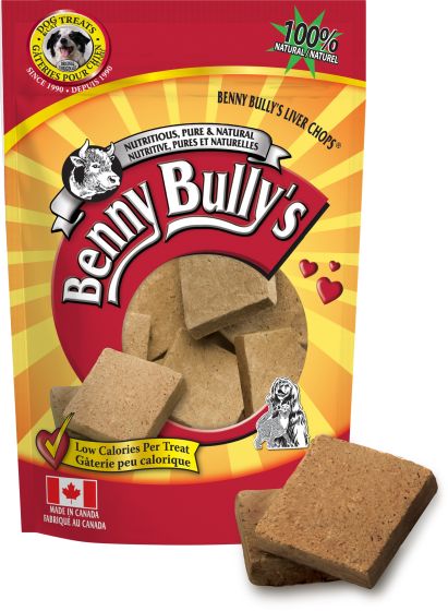 Benny Bully Liver Chops Original Dog