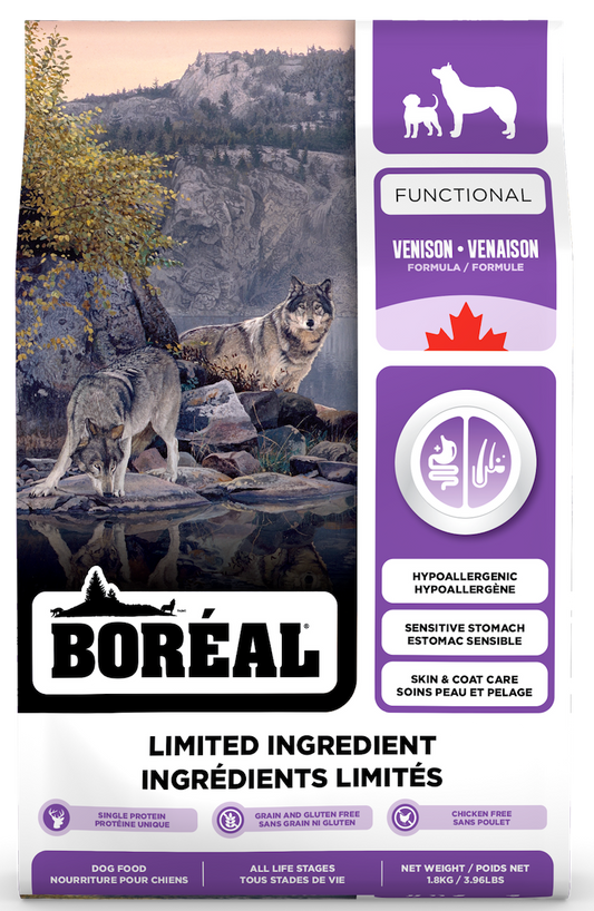 Boreal Functional - Limited Ingredient Venison Dog food