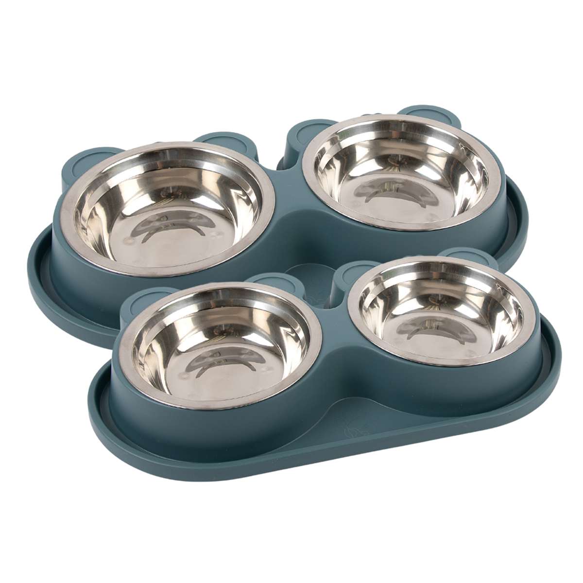 Dual Stainless Eared Dish