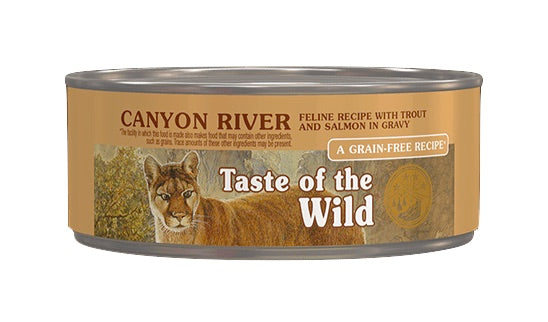 Taste of the Wild Canyon River - Trout and Salmon in Gravy