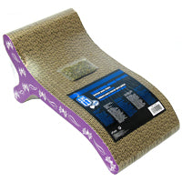 Catit Style Patterned Cat Scratcher with Catnip - Butterfly - Chaise