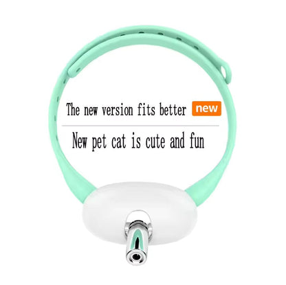 Smart Laser Cat Collar – Interactive Toy for Active Play Harmony Pet Supplies Scarborough