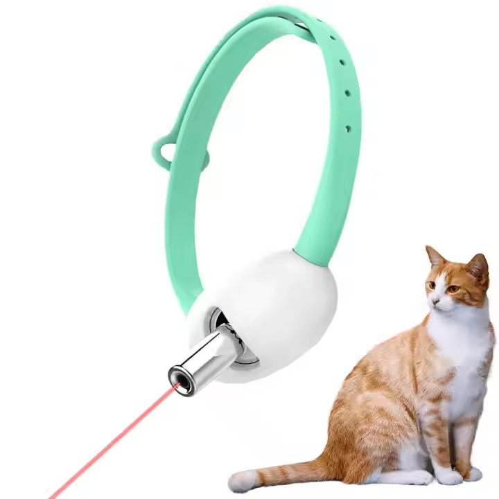 Smart Laser Cat Collar – Interactive Toy for Active Play Harmony Pet Supplies Scarborough