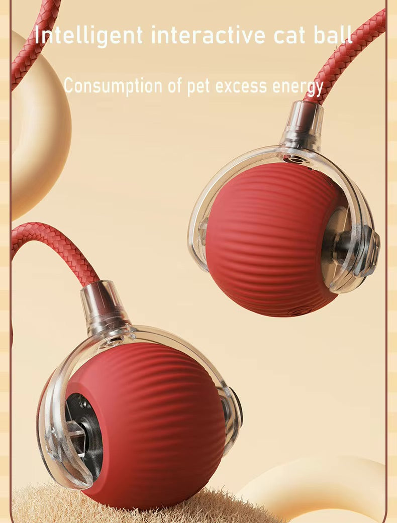 Vibrating Bouncing Ball – Interactive Toy for Cats & Dogs Harmony Pet Supplies Scarborough