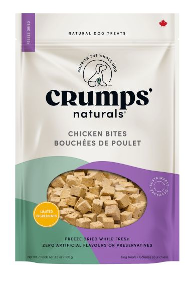 Crumps Freeze Dried - Chicken Bites Dog