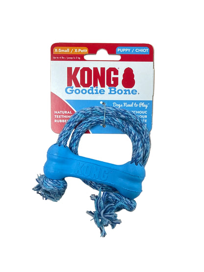 Puppy KONG Goodie Bone with Rope