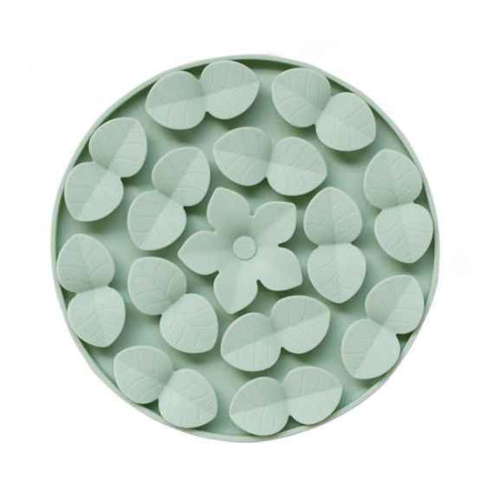 Dexypaws Circle Hide & Seek Silicone Snuffle Mat (Sage Green)