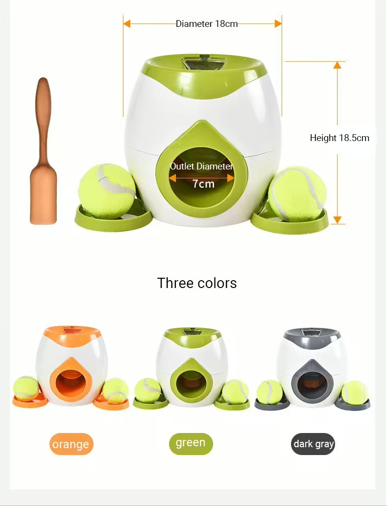 Interactive Dog Treat Dispenser – Smart Feeder with Ball Harmony Pet Supplies Scarborough