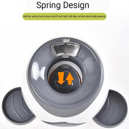 Interactive Dog Treat Dispenser – Smart Feeder with Ball Harmony Pet Supplies Scarborough