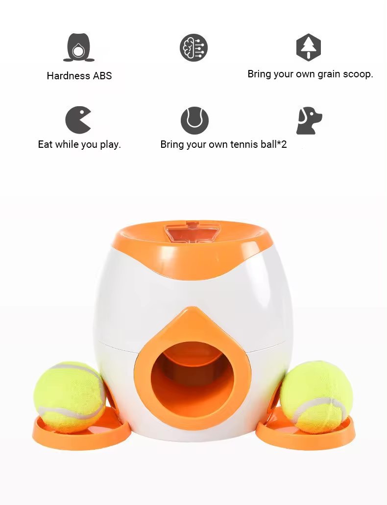 Interactive Dog Treat Dispenser – Smart Feeder with Ball Harmony Pet Supplies Scarborough