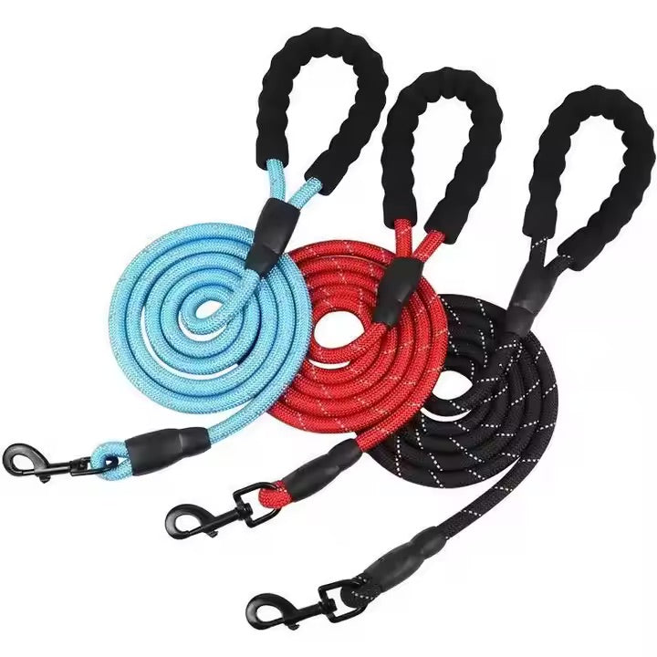Reflective Dog Leash – Durable Safety for Night Walks Harmony Pet Supplies Scarborough
