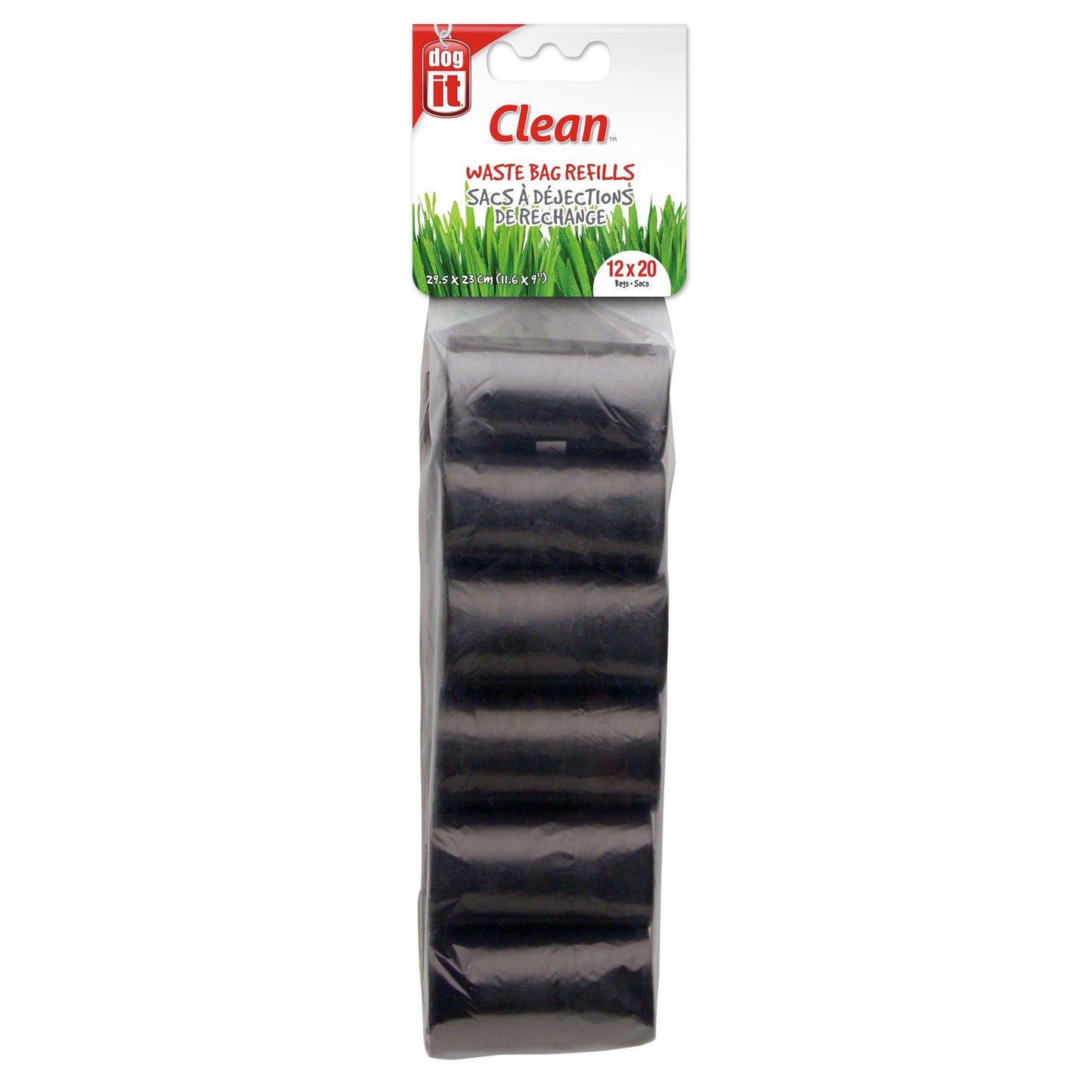Dogit Pack of dog waste bag refills with visible brand logo on a white background at Harmony Pet Supplies Scarborough  