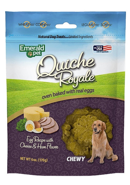 Emerald Pet - Quiche Royale Ham Flavour - Dog treats