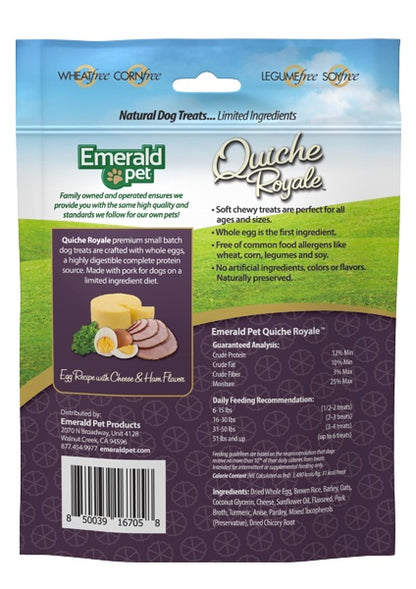 Emerald Pet - Quiche Royale Ham Flavour - Dog treats