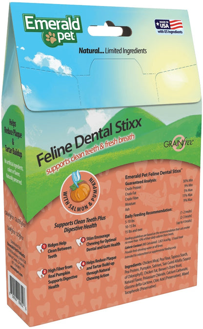 Emerald Pet - Feline Dental Stixx - Salmon