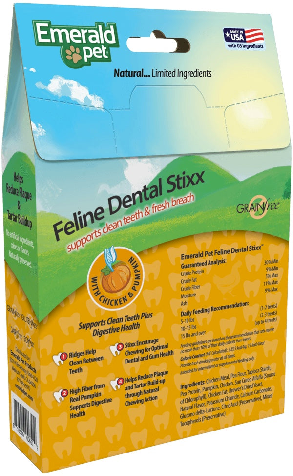 Emerald Pet - Feline Dental Stixx - Chicken