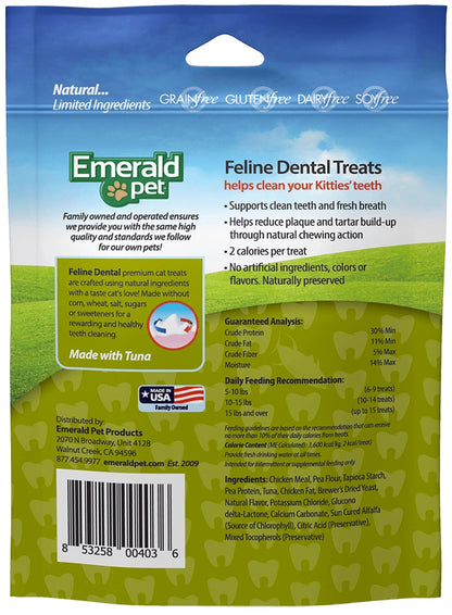 Emerald Pet - Feline Dental Treats - Tuna