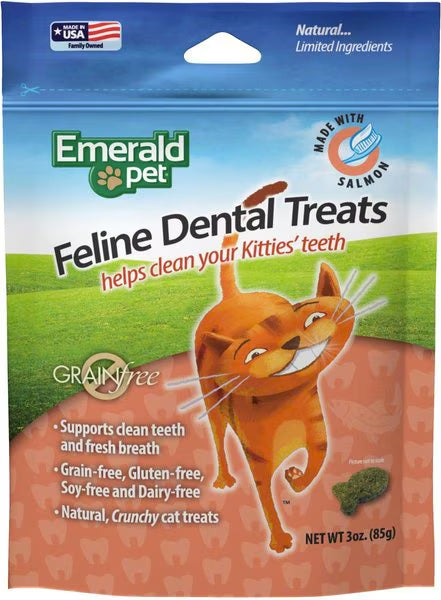 Emerald Pet - Feline Dental Treats - Salmon