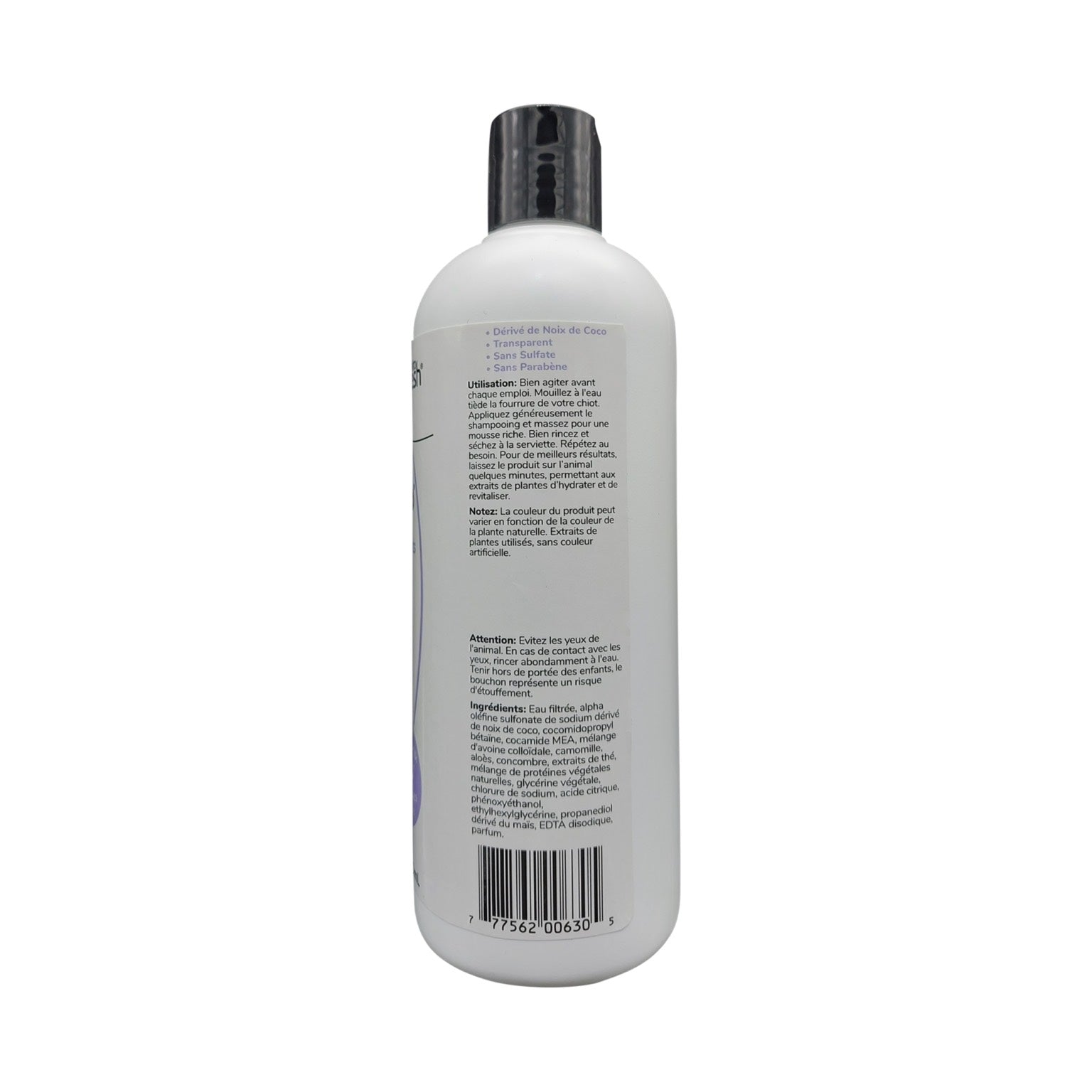 Enviro Fresh - Gentle Puppy Shampoo Coconut Milk - Dog Details