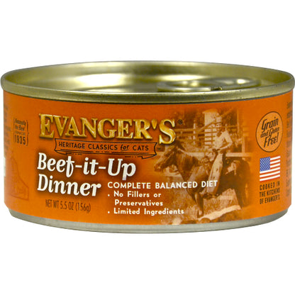 Evanger's - Beef it up Dinner - Cat Food