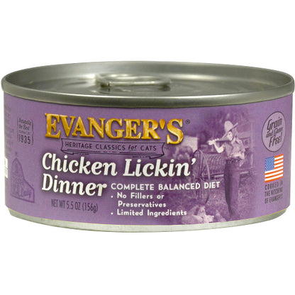 Evanger's - Chicken Lickin Dinner - Cat Food