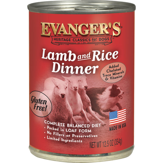 Evangers Heritage Classic Lamb & Rice Dinner