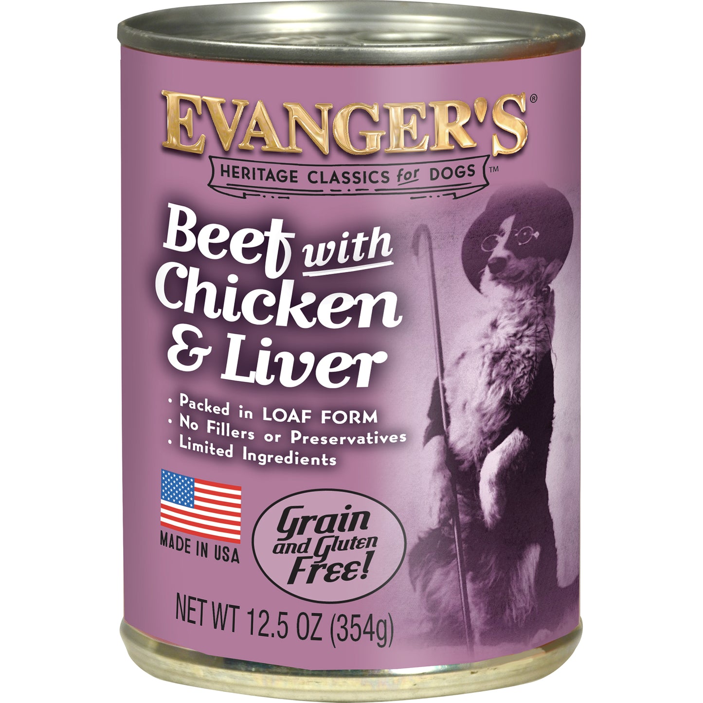 Evanger's Classic Beef With Chicken & Liver