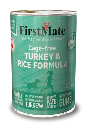 FirstMate - Cage Free Turkey & Rice Formula