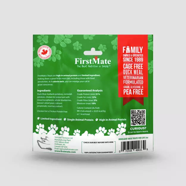 FirstMate - Duck Formula - Cat Treats