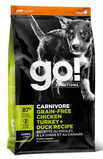 Go Carnivore - Chicken Turkey Duck - Puppy Dog