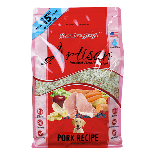 Grandma Lucy's - Artisan Pork - Freeze Dried Dog food