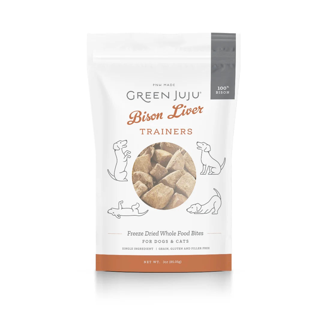 Green Juju - Freeze Dried Bison Liver Trainers