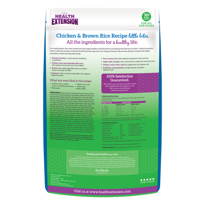 Health Extension Little Bites Chicken & Brown Rice Recipe Harmony Pet Supplies Scarborough